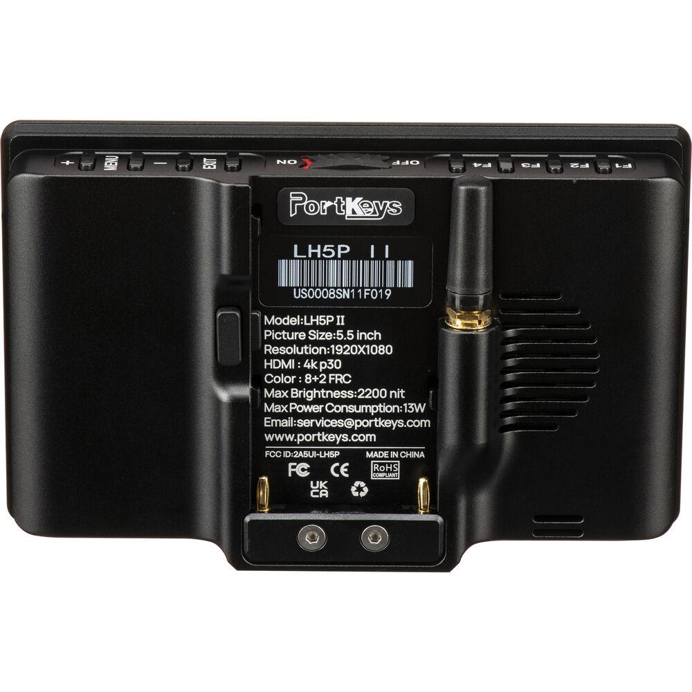 Draadloze Touch Bediening Portkeys LH5P II Monitor - 5,5 Inch