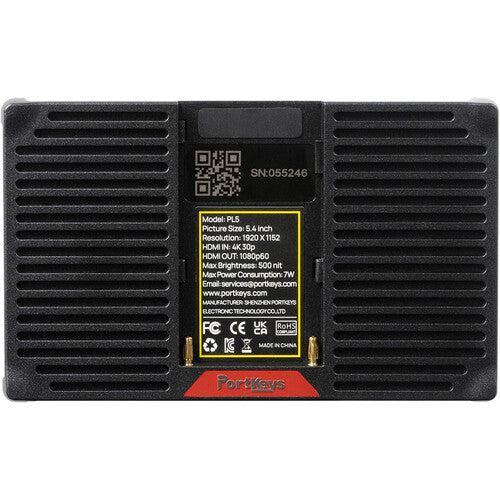 Portkeys PL5 5.4 inch 4K HDMI Touchscreen Monitor