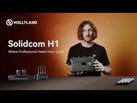 Hollyland Solidcom H1-10S 10-Person Noise-Cancelling Intercom System