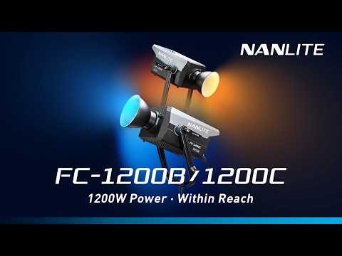 Nanlite FC-1200C Full Colour RGB LED Spotlight