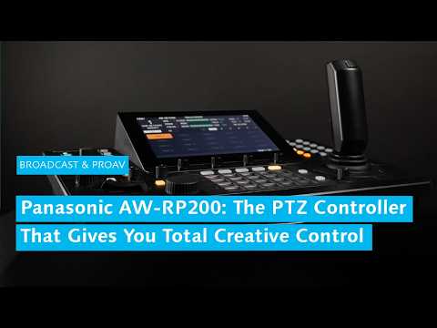 Panasonic AW-RP200 PTZ Remorte Camera Controller