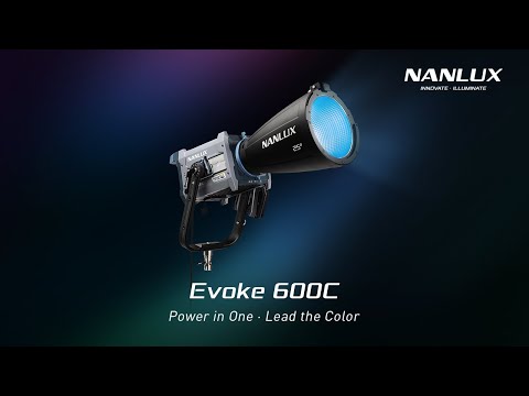 Nanlux Evoke 600C LED Full-Colour Spot Light with Trolley Case