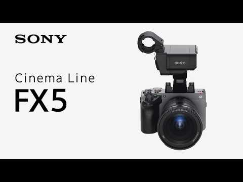 Sony FX5 Full-Frame Cinema Camera Body
