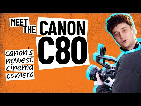 Canon EOS C80 Compact 6K Full-Frame Cinema Camera Body (RF Mount)