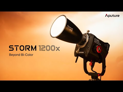 Aputure Light Storm 1200X Bi-Colour LED Light Inc Reflector