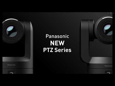 Panasonic AW-UE200 4K Global Shutter PTZ Camera, 22x Zoom (Black)