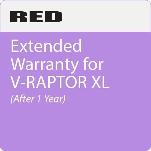 RED 2 Year Extended Warranty for V-RAPTOR XL (6 months to 1 Year after purchase)