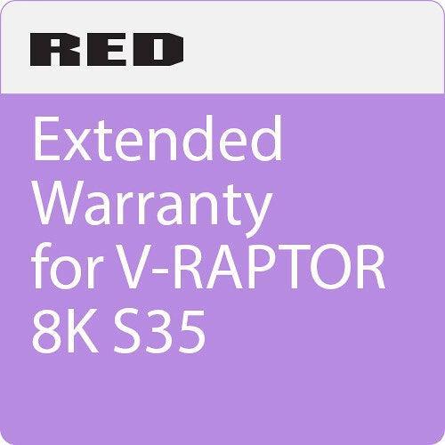 RED Extended Warranty for V-RAPTOR 8K S35 (6 months to 1 Year after purchase)
