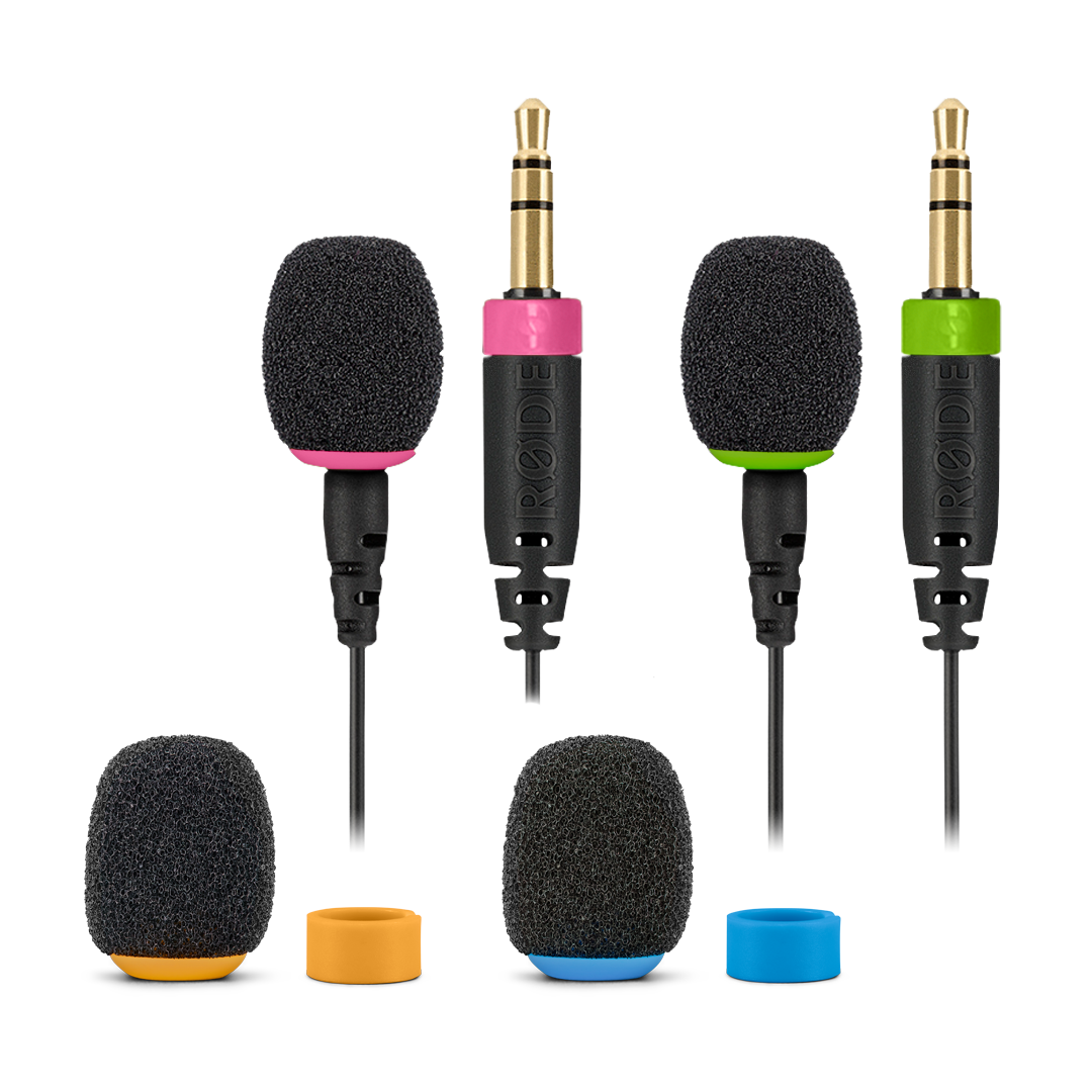Rode COLORS 2 set for Wireless GO & Lavaliers