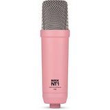 Rode NT1 Signature Series Studio Condenser Microphone in Pink