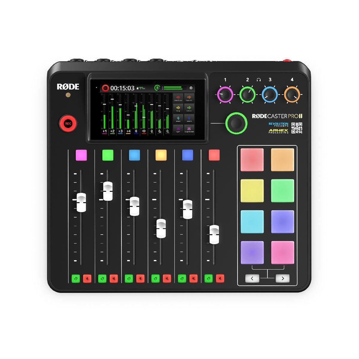 Rode Rodecaster Pro II Integrated Audio Production Studio – Videocraft