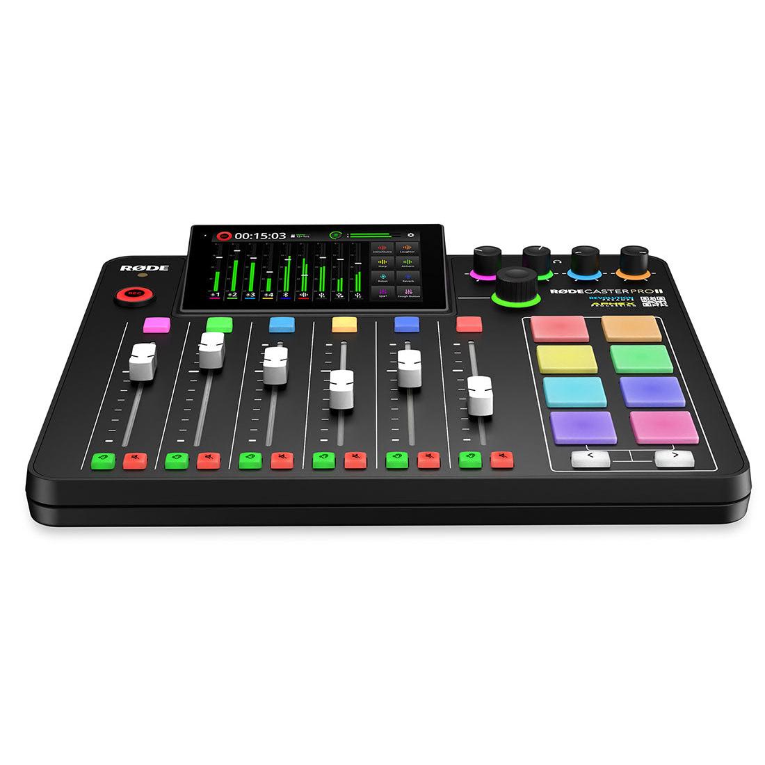 Rode Rodecaster Pro II Integrated Audio Production Studio