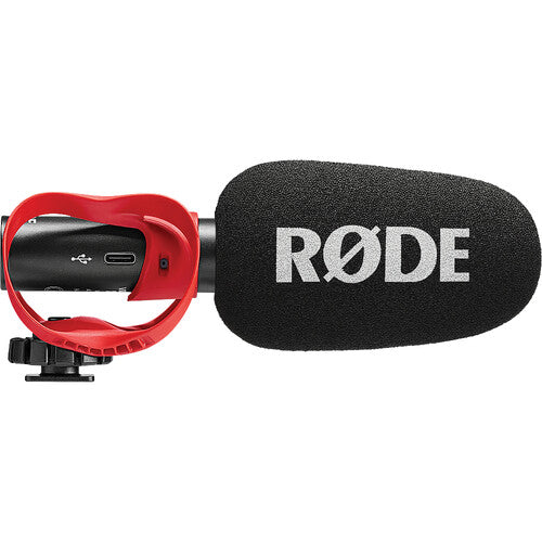 Rode VideoMic GO II-H Light-weight on-camera shotgun microphone with HELIX shock mount