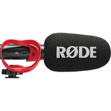 Rode VideoMic GO II-H Light-weight on-camera shotgun microphone with HELIX shock mount