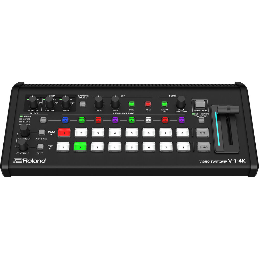 Roland HDMI 4K Vision Switcher with Streaming (V-1-4K)