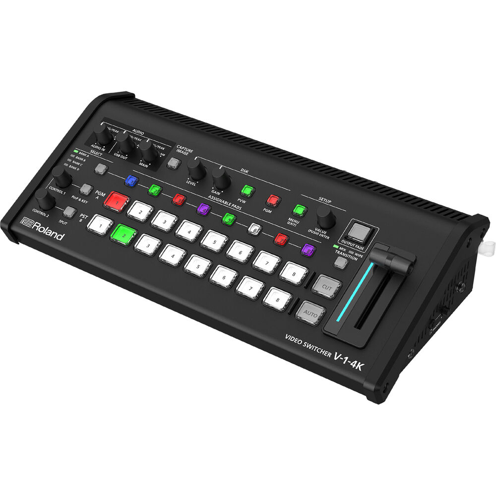 Roland HDMI 4K Vision Switcher with Streaming (V-1-4K)
