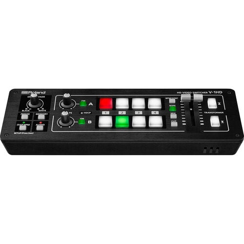 Roland V-1HD Switcher with UVC-01 Streaming Encoder Bundle
