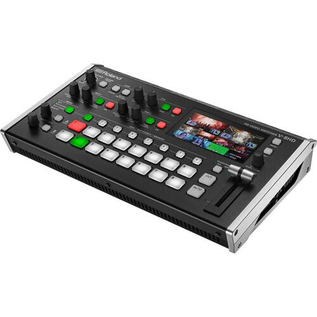 Roland V-8HD Switcher with UVC-01 Streaming USB Encoder Bundle