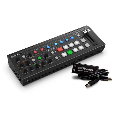 Roland V1HD Plus Switcher with UVC01 Streaming Encoder