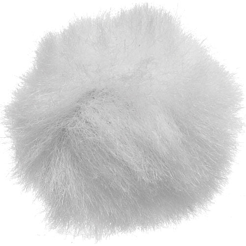 Rycote Single White Lavalier Windjammer