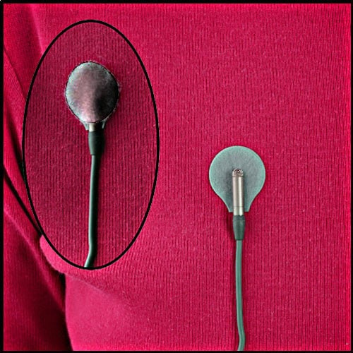 Rycote Undercover Black Lavalier Wind Cover 100-Pack