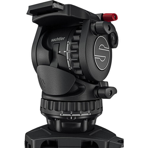 Sachtler aktiv6 Sideload Head with SpeedLevel & 3-Step Drag (75mm)