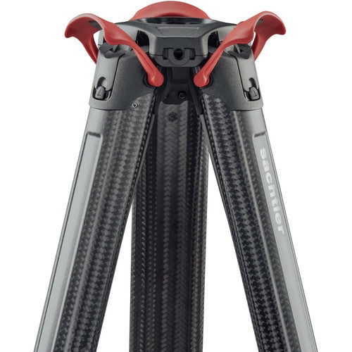 Sachtler Flowtech 75 Carbon Fiber Tripod Legs Only with Mid-Level Spreader