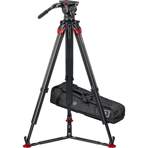 Sachtler System aktiv14T and flowtech 100 with Ground Spreader