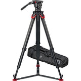 Sachtler System aktiv14T and flowtech 100 with Ground Spreader