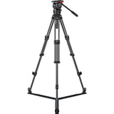 Sachtler System FSB 4 Sideload and 75/2 CF Tripod Legs with Ground Spreader and Bag