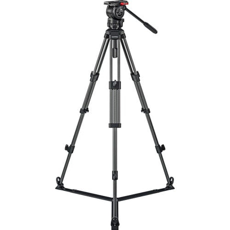 Sachtler System FSB 4 Sideload and 75/2 CF Tripod Legs with Ground Spreader and Bag