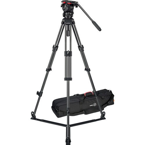 Sachtler System FSB 4 Sideload and 75/2 CF Tripod Legs with Ground Spreader and Bag