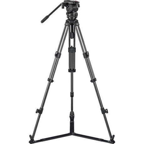 Sachtler System FSB 4 Sideload and 75/2 CF Tripod Legs with Ground Spreader and Bag