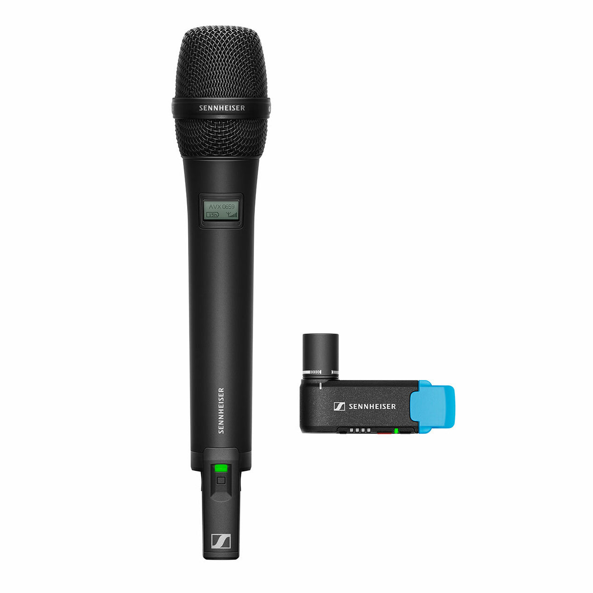 Sennheiser AVX ME2/835 SET-3 Digital Wireless Handheld and Lavalier Combo Kit