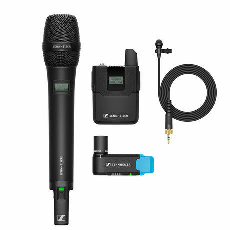 Sennheiser AVX ME2/835 SET-3 Digital Wireless Handheld and Lavalier Combo Kit
