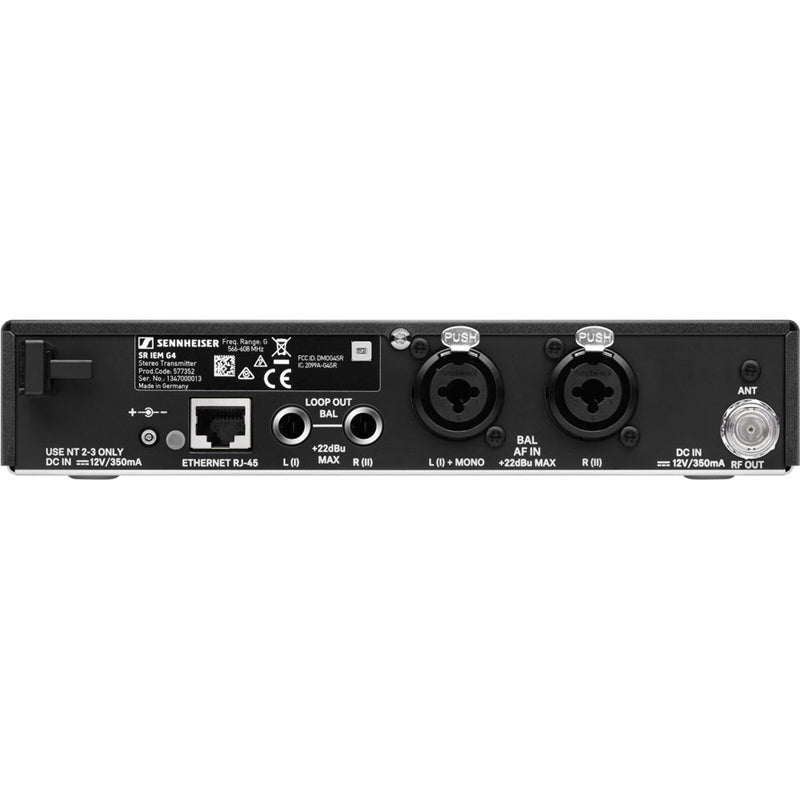 Sennheiser Evolution IEMG4-TWIN-B Twin Wireless In-Ear Monitoring System (B Band 626 - 668 MHz)