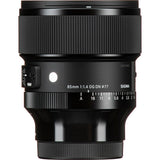 Sigma 85mm f/1.4 DG DN Art Lens for Sony-E Mount