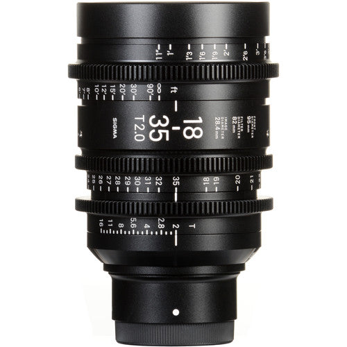 Sigma 18-35mm T2 Lens Canon EF Mount
