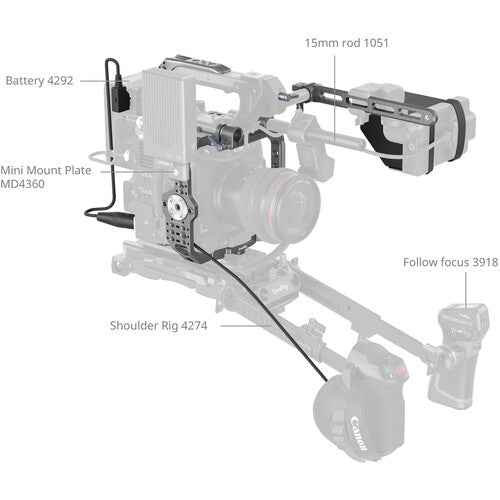SmallRig Advanced Cage Kit for Canon C400