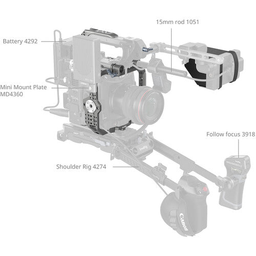 SmallRig Basic Cage Kit for Canon C400