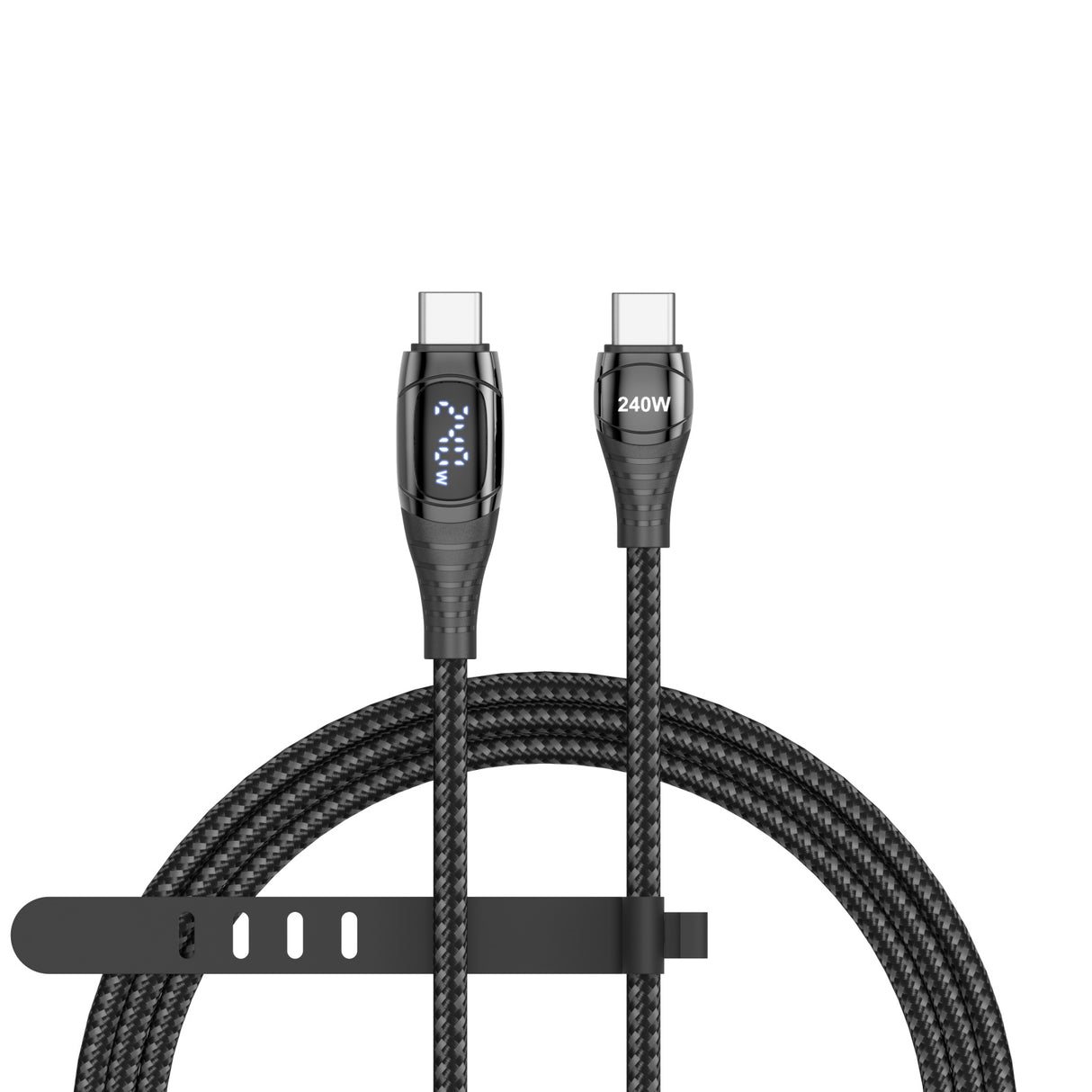 SmallRig 240W USB-C Power Cable with LED Display (1m)