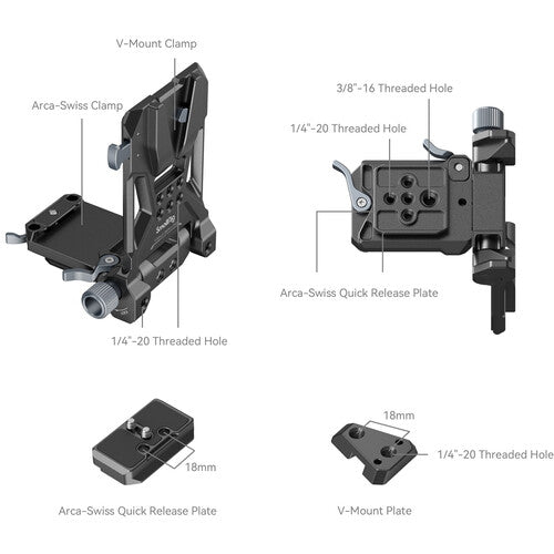 SmallRig Compact V-Mount Battery Mounting System