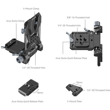 SmallRig Compact V-Mount Battery Mounting System