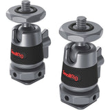 SmallRig Mini Ball Head with Removable Cold Shoe Mount Pair