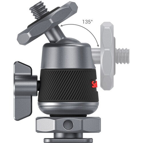 SmallRig Mini Ball Head with Removable Cold Shoe Mount Pair