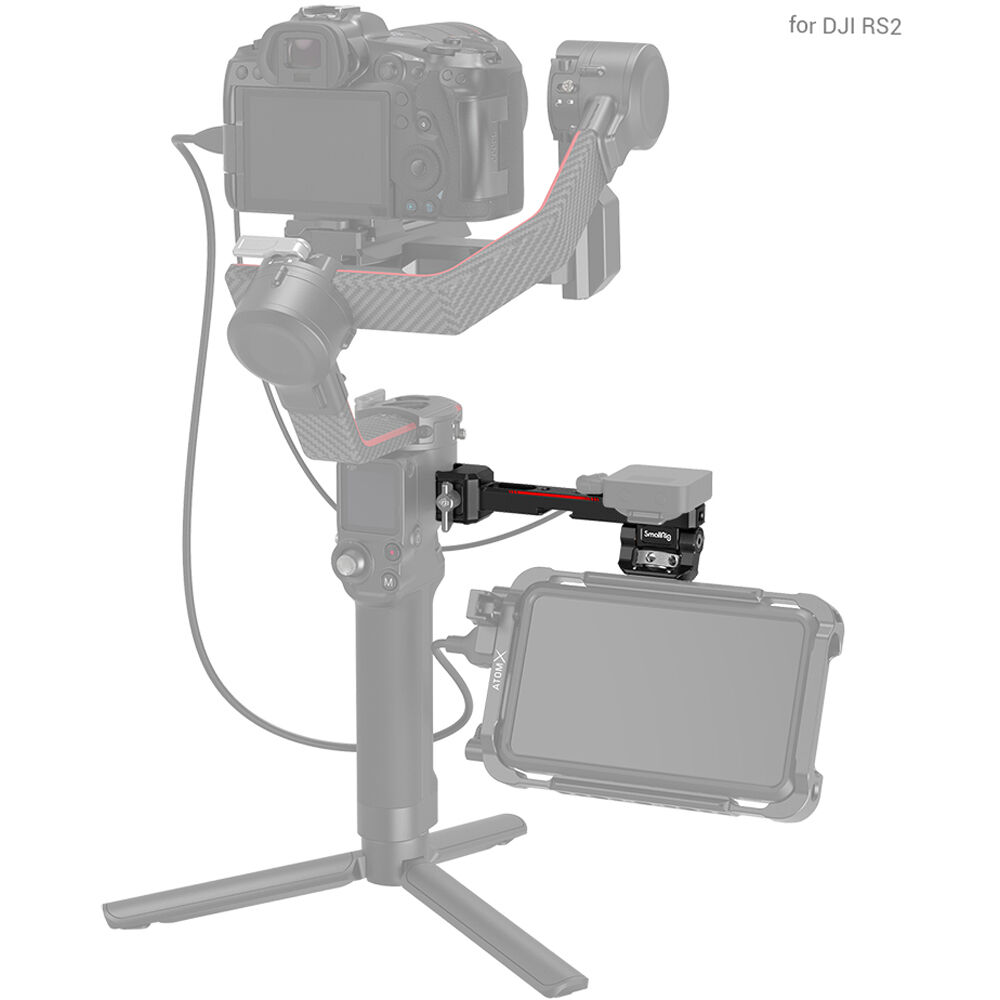 SmallRig Monitor Mount with NATO Clamp for DJI RS3 & RS3 Pro & RS2 & RSC2