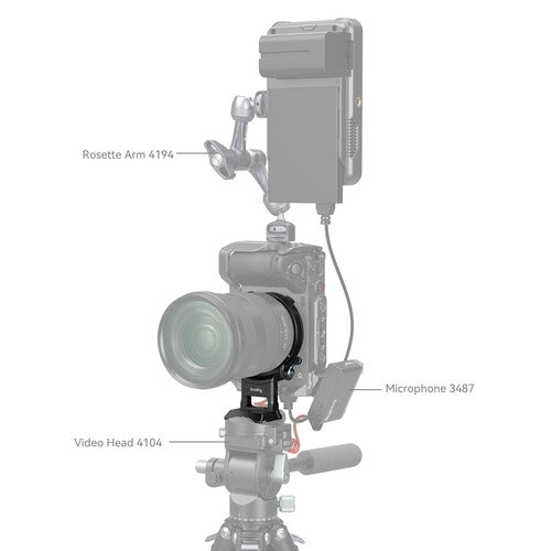 SmallRig Rotatable Horizontal-to-Vertical Mount Plate Kit for select Sony A-Series, FX3 & FX30 Cameras