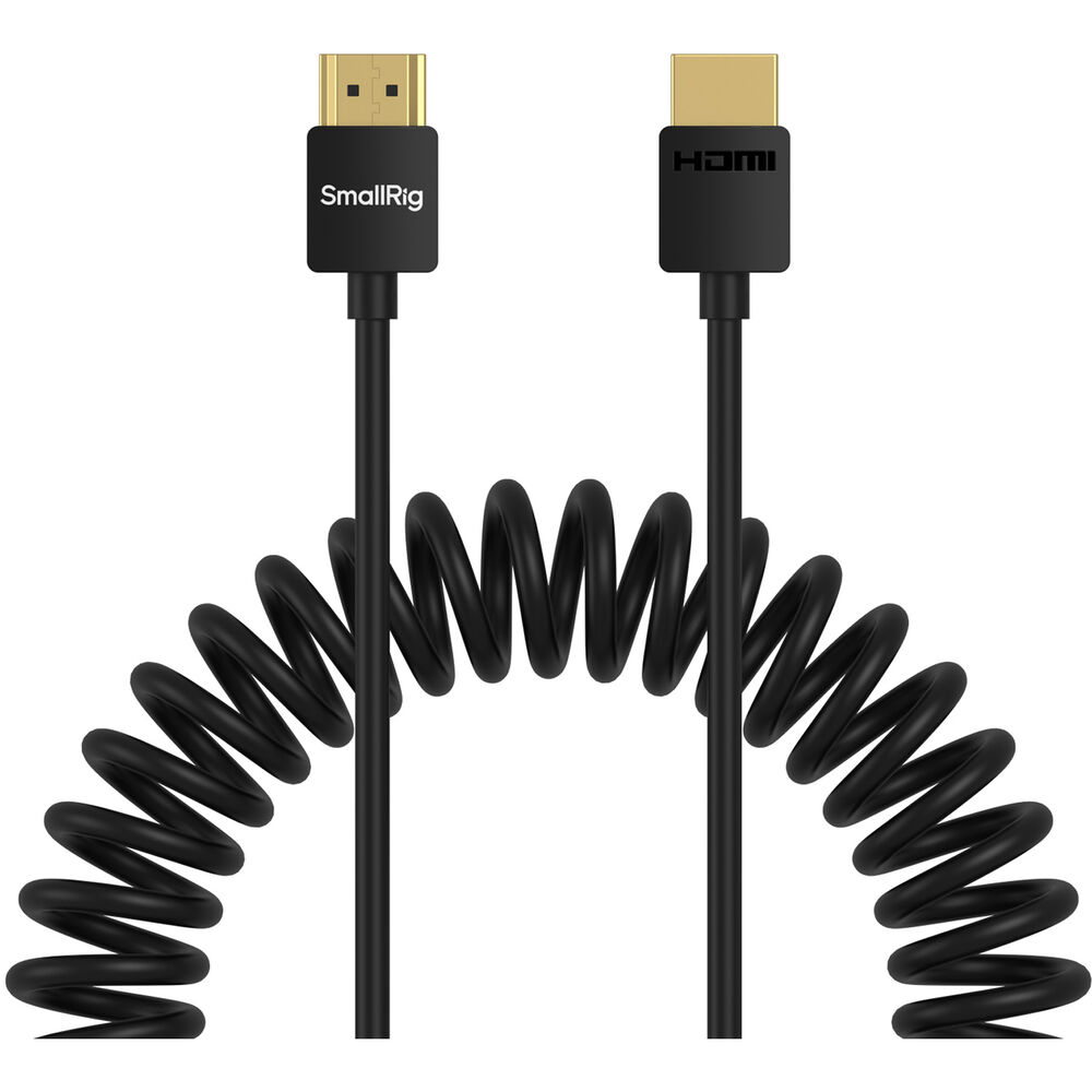 SmallRig Coiled HDMI Data Cable (A to A)