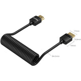 SmallRig Coiled HDMI Data Cable (A to A)