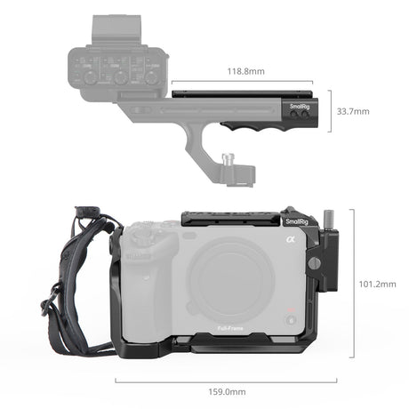 SmallRig Handheld Cage Kit for Sony FX30 and FX3 (Upgraded Version)